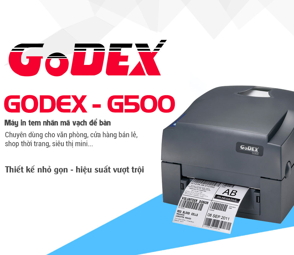 hướng dẫn sử dụng máy in mã vạch godex g500