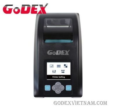 máy in godex DT230i+ kích thước nhỏ, in chất lượng cao