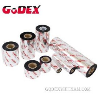 Mực in mã vạch GoDEX Resin Ribbon – Chống trầy xước, bền hóa chất